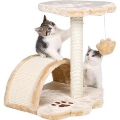 Когтеточка TRIXIE Vitoria столбик с площадкой и дугой для кошек 50см (43751)
