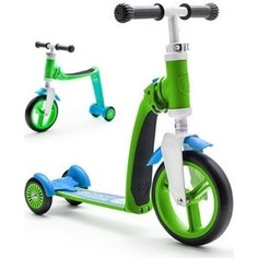 Беговел-самокат Scoot&Ride (трансформер) Highway Baby Plus (зелено-голубой) Scootride