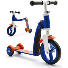 Беговел-самокат Scoot&Ride (трансформер) Highway Baby Plus (сине-оранжевый) Scootride