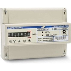 Счетчик электрической энергии Энергомера ЦЭ6803В 1 3ф 10-100А 230В 1 класс точности 1 тарифный 4пр М7Р31 DIN - рейка (101003001011075)