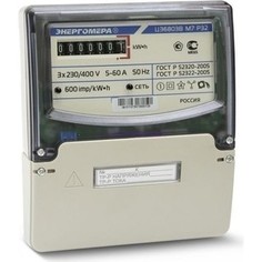 Счетчик электрической энергии Энергомера ЦЭ6803В 1 3ф 10-100А 230В 1 класс точности 1 тарифный 4пр M7P32 щиток или DIN - рейка (101003001011076)