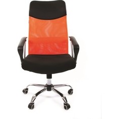 Офисное кресло Chairman 610 черный/оранжевый