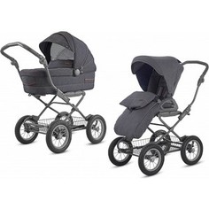 Коляска 2 в 1 Inglesina Sofia System Duo на шасси Ergo Bike Village Denim