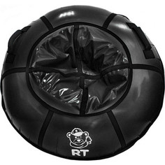 Тюбинг RT с пластиковым дном цвет черный, диаметр 100 см