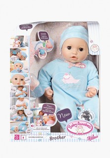 Кукла Zapf Baby Annabell мальчик 43 см