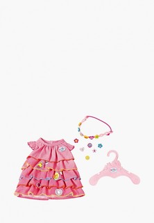 Набор игровой Zapf BABY born Платье и ободок-украшение