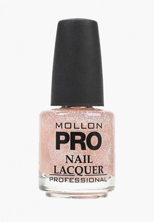 Лак для ногтей Mollon Pro с закрепителем HARDENING NAIL LACQUER №206 15 мл