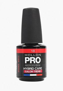 Гель-лак для ногтей Mollon Pro HYBRID CARE SALON TREND UV/LED 12 мл, №018