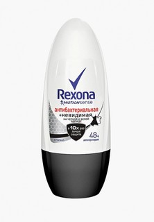 Дезодорант Rexona Антибактериальный и Невидимый на черной и белой одежде, 50 мл