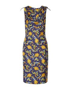 Платье до колена Oscar de la Renta