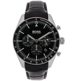 Кварцевые часы с хронографом и подсветкой Hugo Boss