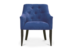 Кресло real (myfurnish) синий 66x83x65 см.