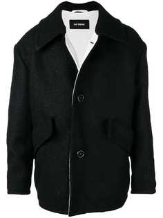 Raf Simons классическое пальто Caban