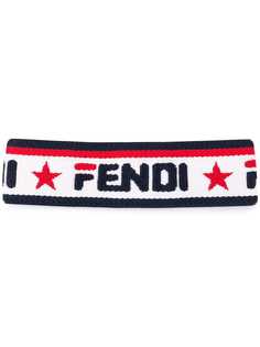 Fendi повязка на голову с логотипом