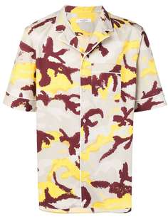 Valentino рубашка с короткими рукавами Camouart