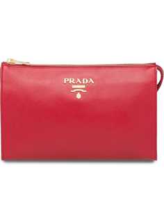 Prada Saffiano leather clutch