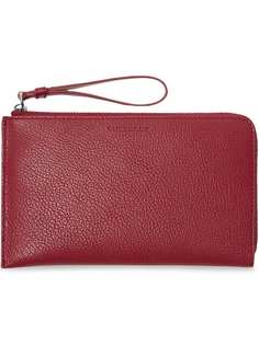 Burberry кошелек зернистой фактуры в двух тонах
