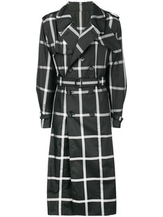 Alexander McQueen тренч в клетку
