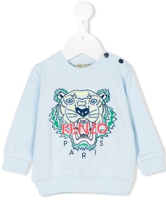 Kenzo Kids джемпер с принтом тигра