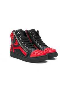 Philipp Plein Junior хайтопы Studs