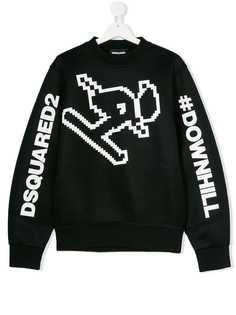 Dsquared2 Kids толстовка с графическим принтом