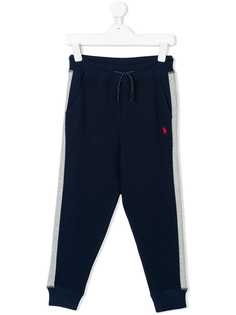 Ralph Lauren Kids спортивные брюки с полосками по бокам