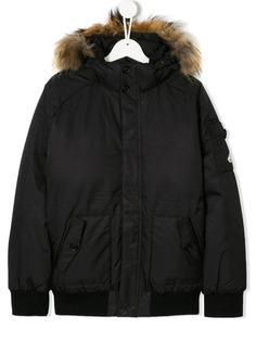 Pyrenex Kids TEEN hooded bomber jacket