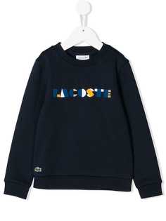 Lacoste Kids толстовка с принтом логотипа
