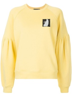 Alexa Chung logo patch sweatshirt