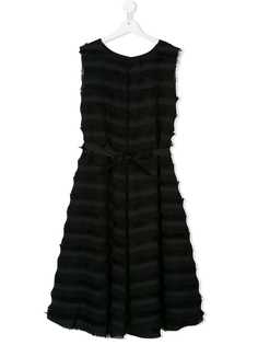 Señorita Lemoniez TEEN fringed sleeveless dress