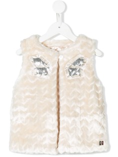 Carrèment Beau sequin gilet