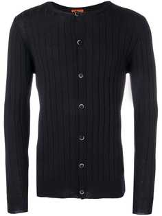 Barena кардиган с ребристой фактурой