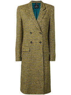 Ps By Paul Smith приталенное двубортное пальто
