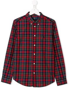 Ralph Lauren Kids TEEN long-sleeve check shirt
