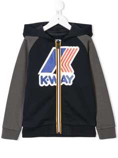 K Way Kids толстовка с капюшоном и логотипом