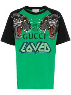 Gucci футболка с принтом