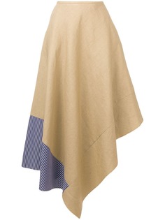 Loewe асимметричная юбка макси