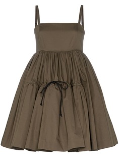Molly Goddard платье Philippa на шнурке с оборками