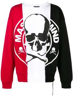 Mastermind World полосатая толстовка с принтом в виде черепа