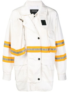 Calvin Klein 205W39nyc плащ с контрастными панелями