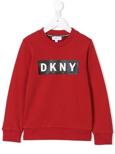 Dkny Kids logo print sweatshirt