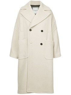 Wooyoungmi классическое пальто с крупными лацканами