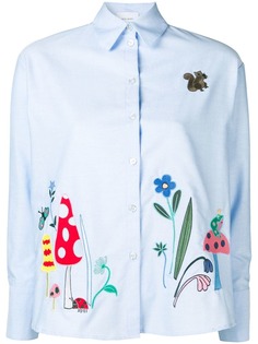 Mira Mikati футболка с нашивкой