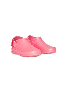 Burberry Kids Check Detail Rubber Sandals