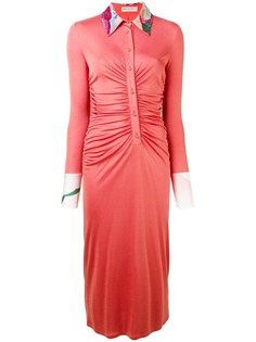 Emilio Pucci приталенное платье миди