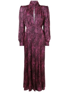 Alessandra Rich платье с длинными рукавами