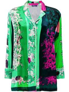 Emilio Pucci рубашка с цветочным принтом