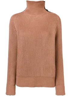 Bottega Veneta водолазка в рубчик