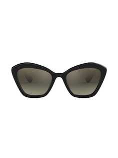 Miu Miu Eyewear солнцезащитные очки в оправе кошачий глаз