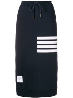 Thom Browne юбка на завязке с 4 полосками